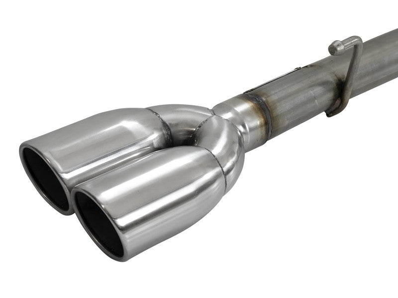 aFe Gemini XV 3in 304 SS Cat-Back Exhaust w/ Cutout 19-21 GM Silverado/Sierra 1500 V8- w/ Black Tips