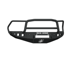 Road Armor 16-18 Ram 2500 Stealth Front Bumper w/Lonestar Guard/6 Sensor Holes - Tex Blk