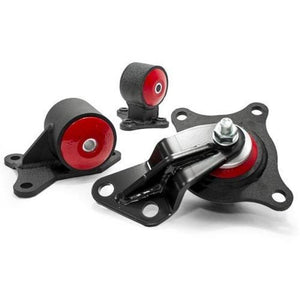 Innovative 01-05 Civic D-Series Black Steel Mounts 95A Bushings