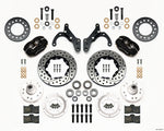 Wilwood Forged Dynalite Front Kit 11.00in Drilled 69-70 Impala Drum/Disc 69-82 Vette