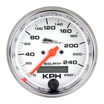 Autometer Pro-Cycle Gauge Speedo 3 3/4in 160 Mph Elec White