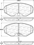 StopTech Street Brake Pads - Front