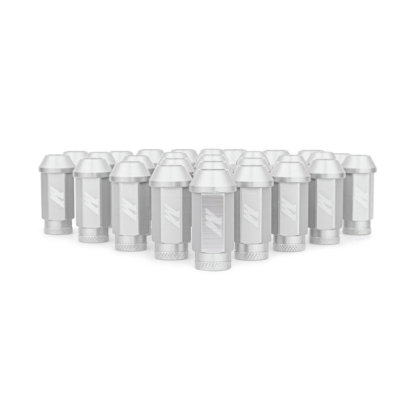 Mishimoto Aluminum Locking Lug Nuts M12x1.5 27pc Set Silver