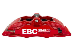 EBC Racing 05-11 Ford Focus ST (Mk2) Front Right Apollo-4 Red Caliper