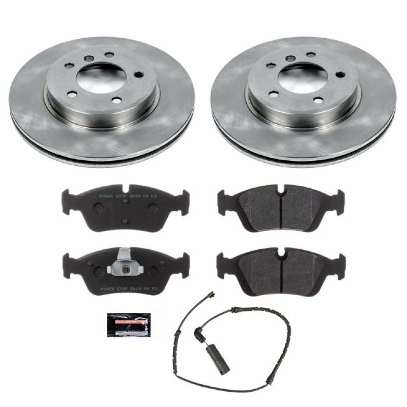 Power Stop 2000 BMW 323i Front Track Day SPEC Brake Kit