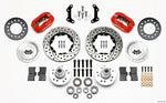 Wilwood Forged Dynalite Front Kit 11.00in Drilled Red 70-72 CDP B & E Body-Disc