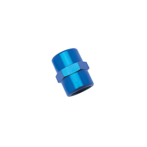 Russell Performance 1/8in Female Pipe Coupler (Blue)