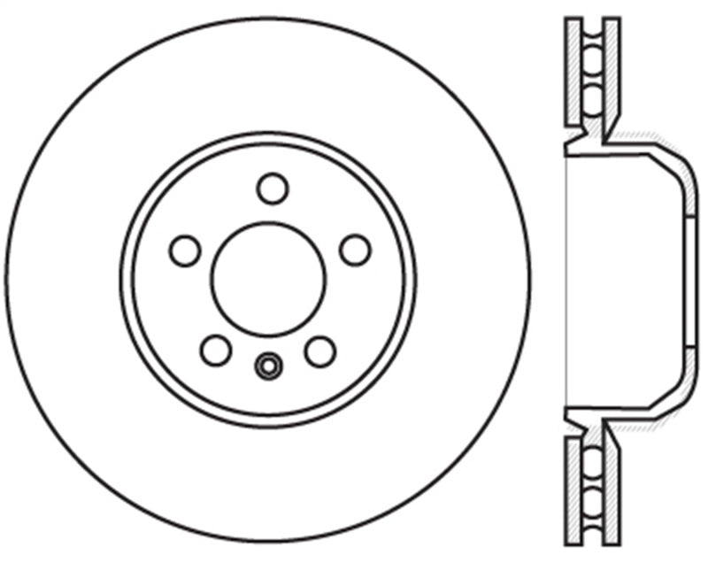 StopTech Slotted & Drilled Sport Brake Rotor