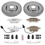 Power Stop 02-05 Audi A4 Front Z26 Street Warrior Brake Kit