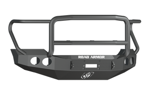 Road Armor 11-16 Ford F-250 Stealth Front Winch Bumper w/Lonestar Guard - Tex Blk