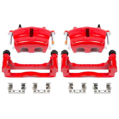 Power Stop 06-07 Buick Rainier Front Red Calipers w/Brackets - Pair