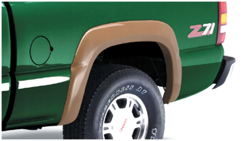 Bushwacker 07-07 Chevy Silverado 1500 Classic Fleetside Extend-A-Fender Style Flares 4pc - Black