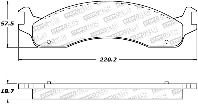 StopTech Street Brake Pads