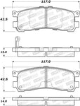 StopTech Street Brake Pads - Rear