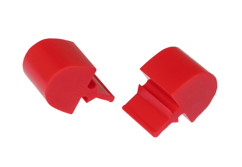 Prothane Universal Bump Stop Pull Through Style - Red