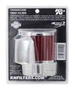 K&N 1.00in Flange ID x 3in OD x 2.5in Height Vent Filter