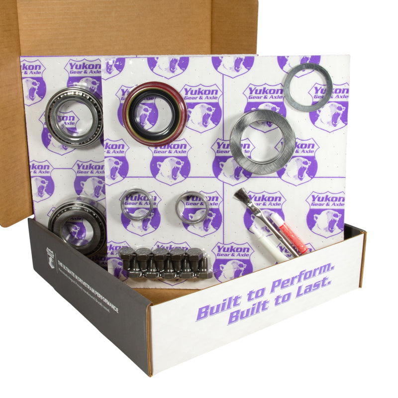 Yukon 8.8in Ford 4.11 Rear Ring & Pinion Install Kit 31 Spline Positraction 2.53in Axle Bearings