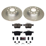 Power Stop 2019 Volkswagen Jetta Rear Z23 Evolution Sport Brake Kit