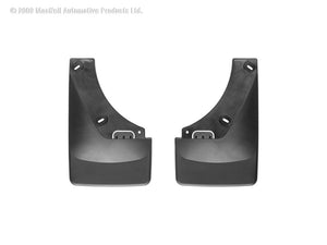 WeatherTech 07-13 Cadillac Escalade No Drill Mudflaps - Black