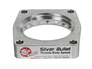 aFe Silver Bullet Throttle Body Spacer TBS 17-19 Nissan Patrol (Y61) I6-4.8L