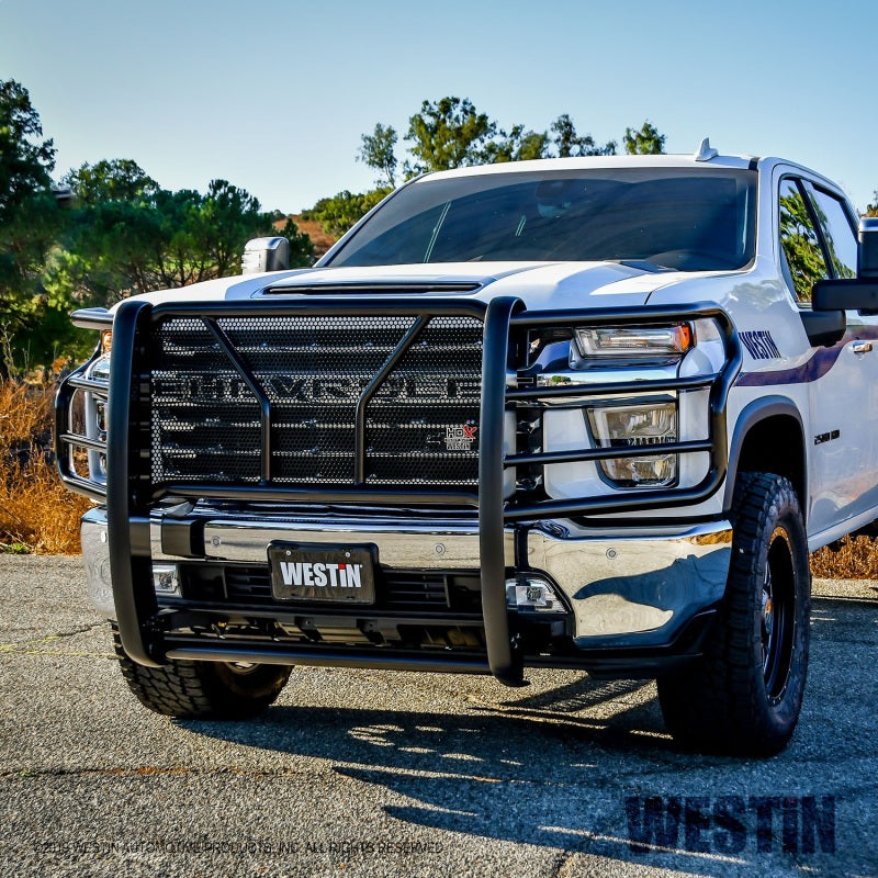 Westin 2020 Chevrolet Silverado 2500/3500 HDX Grille Guard - Black