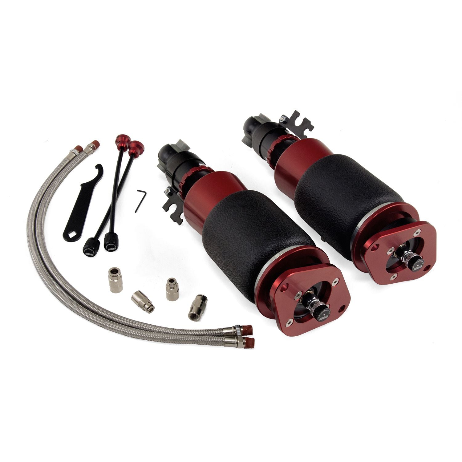 Air Lift Performance air suspension gives you maximum drop with superior handling and a comfortable ride. With a huge range of damping adjustment and lightweight components Air Lift Performance is a no-brainer for your Mini.