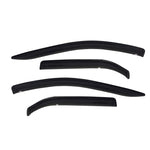 Westin 2004-2015 Nissan Titan Crew Cab Wade Slim Wind Deflector 4pc - Smoke