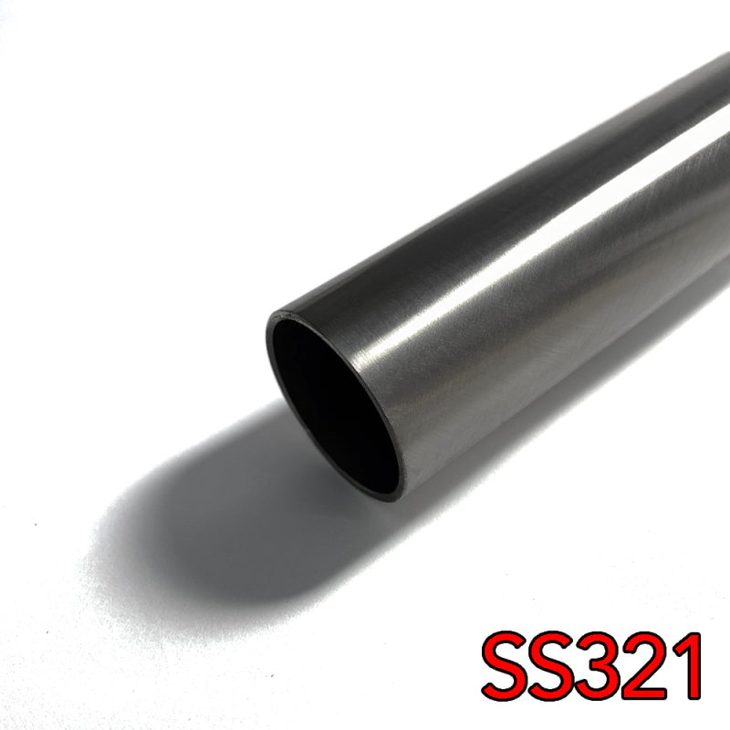 Stainless Bros 2.5in SS321 Straight Tube - 16GA/.065in Wall - 48in Length