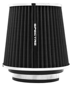 Spectre Adjustable Conical Air Filter 5-1/2in. Tall (Fits 3in. / 3-1/2in. / 4in. Tubes) - Black