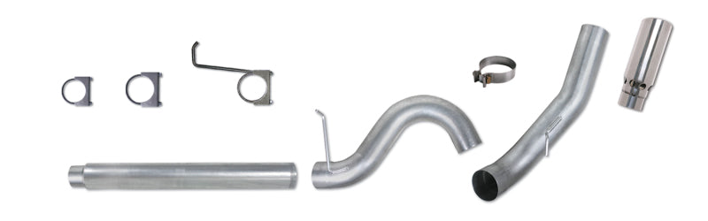 Diamond Eye KIT 5in DPF-BACK Single AL: 2011-2015 CHEVY 6.6L 2500/3500