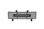 Putco 11-16 Ford SuperDuty - SS Black Bar Design w/ 10in Luminix Light Bar Bumper Grille Inserts