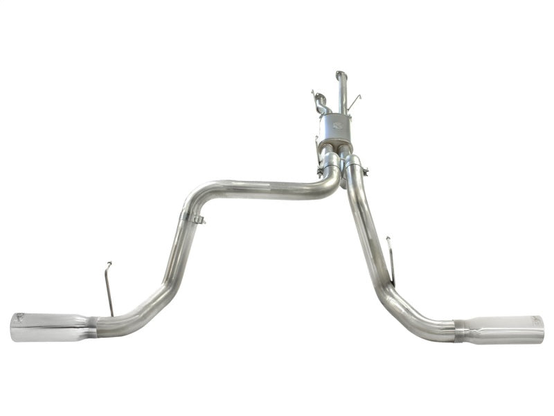 aFe MACHForce XP 2-1/2in to 3in 409 SS Cat-Back Exhaust w/ Polished Tips 10-17 Toyota Tundra V8 5.7L