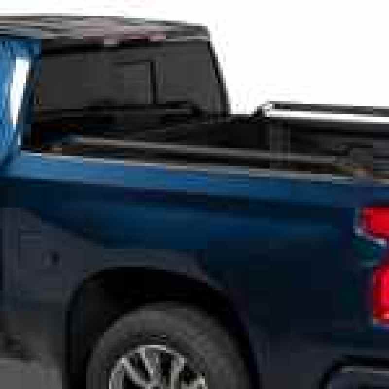 Putco 99-06 Chevy SIlverado - 6.5ft BED (01-05 HD) Locker Side Rails - Black Powder Coated