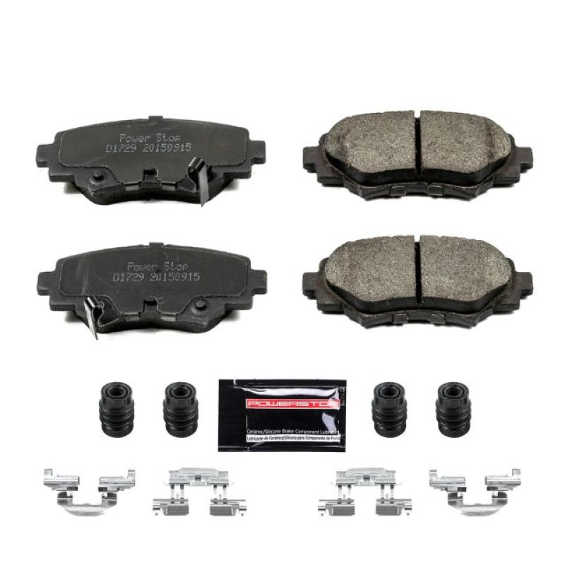 Power Stop 14-16 Mazda 3 Rear Z23 Evolution Sport Brake Pads w/Hardware