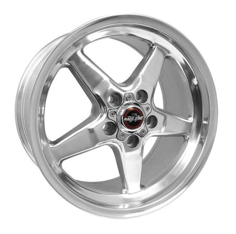 Race Star 92 Drag Star 17x10.50 5x4.75bc 7.00bs Direct Drill Polished Wheel