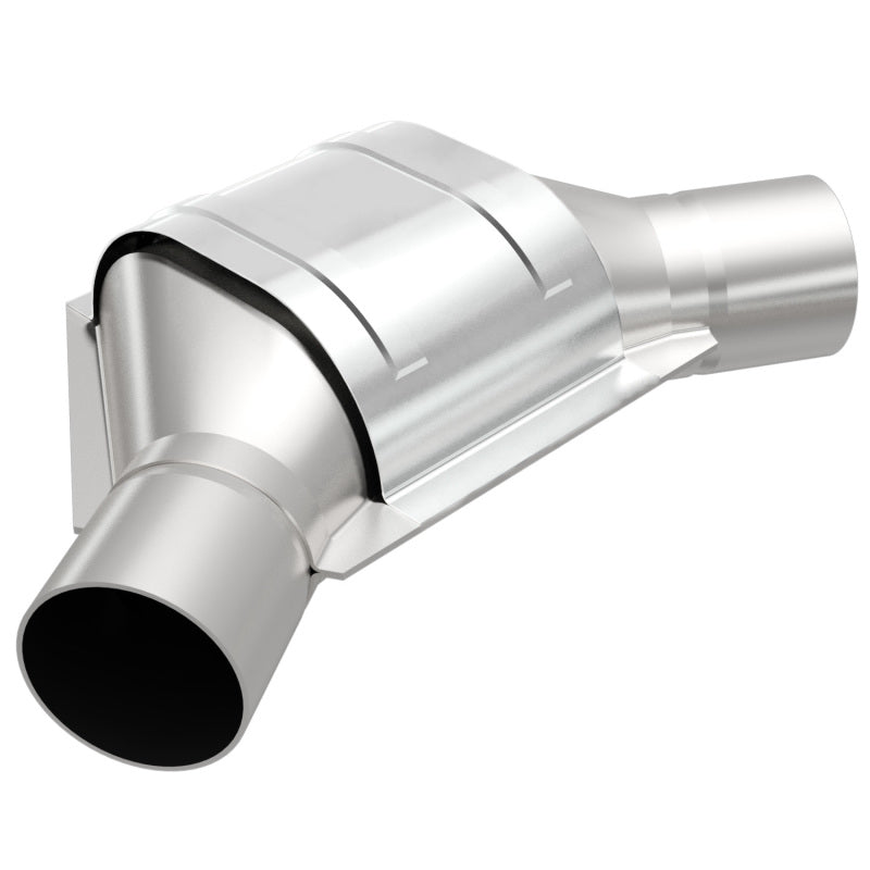 MagnaFlow Universal Catalytic Converter 2.25 Angled In / Out OEM