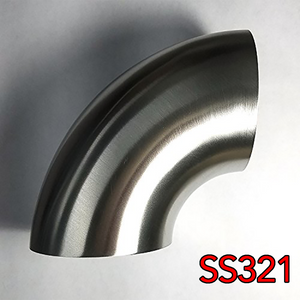 Stainless Bros 1.88in SS321 90 Deg Mandrel Bend Elbow - 1D Radius 16GA/.065in Wall (No Leg)