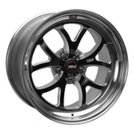 Weld S76 18x9.5 / 5x4.5 BP / 6.6in. BS Black Wheel (High Pad) - Non-Beadlock