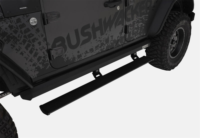 AMP Research 18-24 Jeep Wrangler JL 4DR (Incl. 4XE/Rubicon 392) PowerStep XL - Black