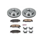 Power Stop 04-09 Cadillac XLR Rear Autospecialty Brake Kit