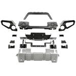 Rugged Ridge Venator Front Bumper W/Overrider & Winch Tray JL