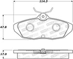 StopTech Street Brake Pads - Front