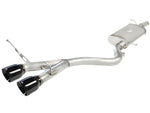 aFe MACHForce XP Exhaust 304SS Cat-Back w/ BlackTips 2008 VW Golf R32 V5 3.2L