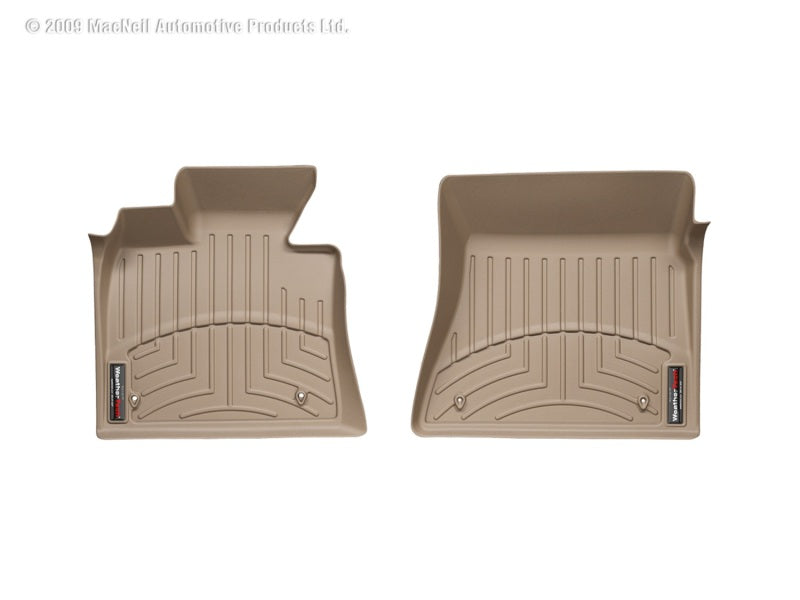 WeatherTech 14+ Chevrolet Silverado Front Floorliner OTH - Tan