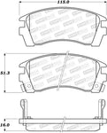 StopTech Street Brake Pads - Front