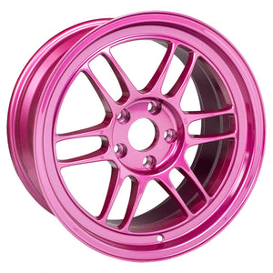 Enkei RPF1 17x9 5x114.3 22mm Offset 73mm Bore Magenta Wheel *MOQ 40*