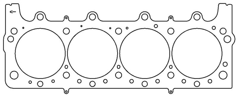 Cometic Ford 460 Pro-Stock 4.685 inch Bore .040 inch MLS For A460 Block Head Gasket