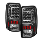 Xtune GMC Yukon Denali/Denali Xl 01-06 Version 2 C Shape LED Tail Lights Black ALT-ON-CD00-G2-LED-BK