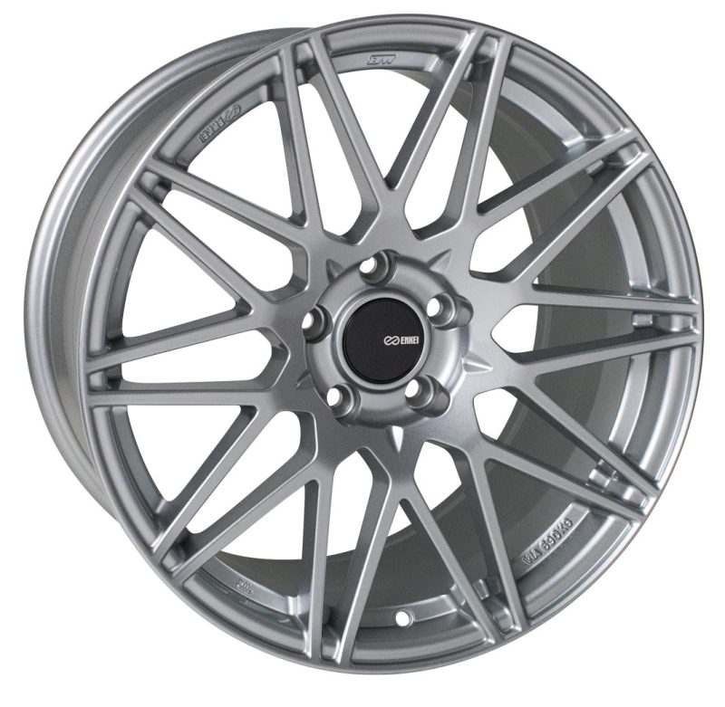 Enkei TMS 18x8.5 45mm Offset 5x100 Bolt Pattern 72.6mm Bore Storm Gray Wheel