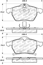 StopTech Street Touring Brake Pads